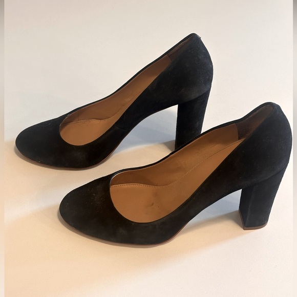 J. Crew Shoes - J. Crew Black Suede Pumps